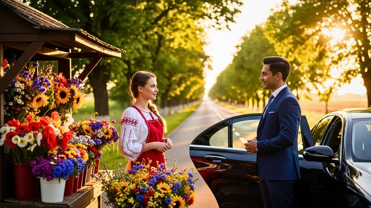 Milionarul voia doar să cumpere flori pentru bunica… până când a găsit dragostea vieții lui.