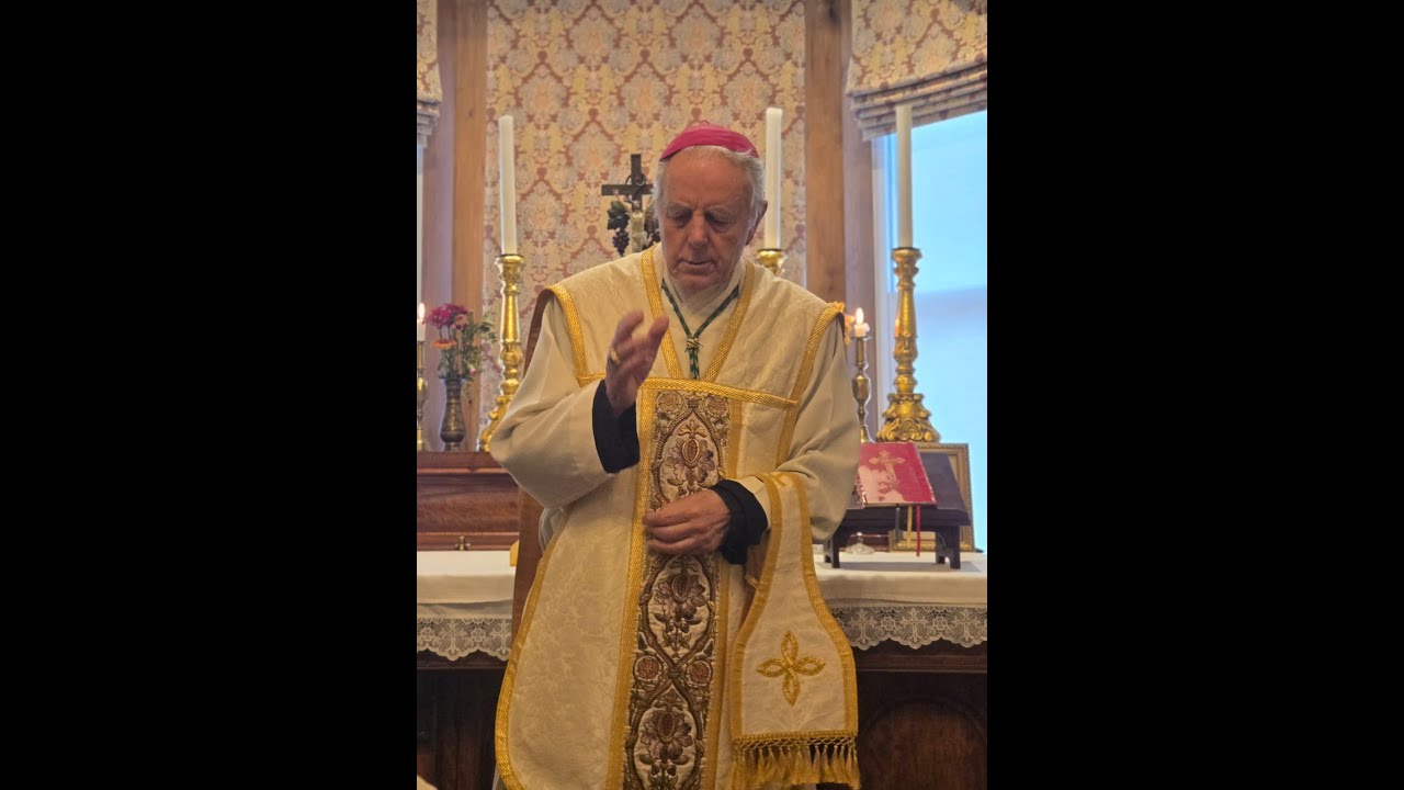 Bishop Williamson sermon for the Sunday within the Octave of Christmas, 29th December, 2024.