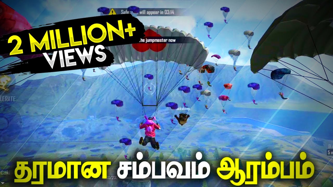 Tharamana Sambavam🔥|Free Fire Attacking Squad Ranked GamePlay Tamil | Ranked |Tips&TRicks Tamil