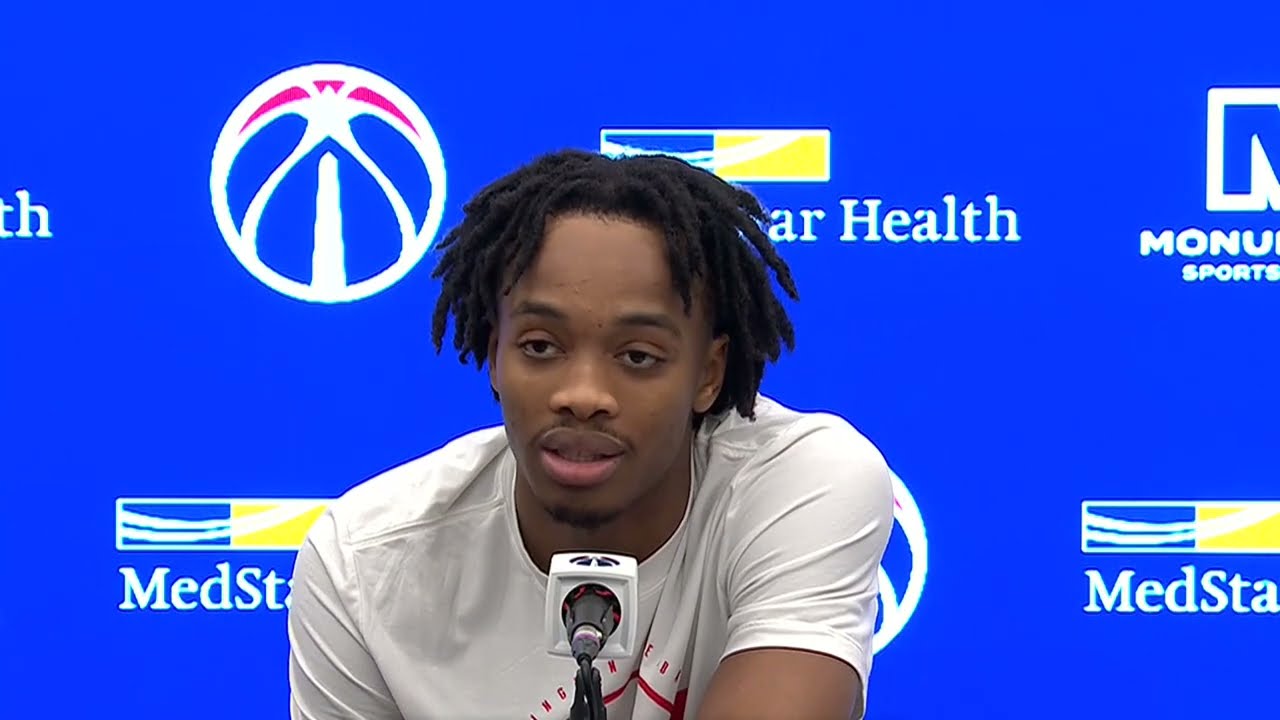 Bilal Coulibaly PostGame Interview | Toronto Raptors vs Washington Wizards