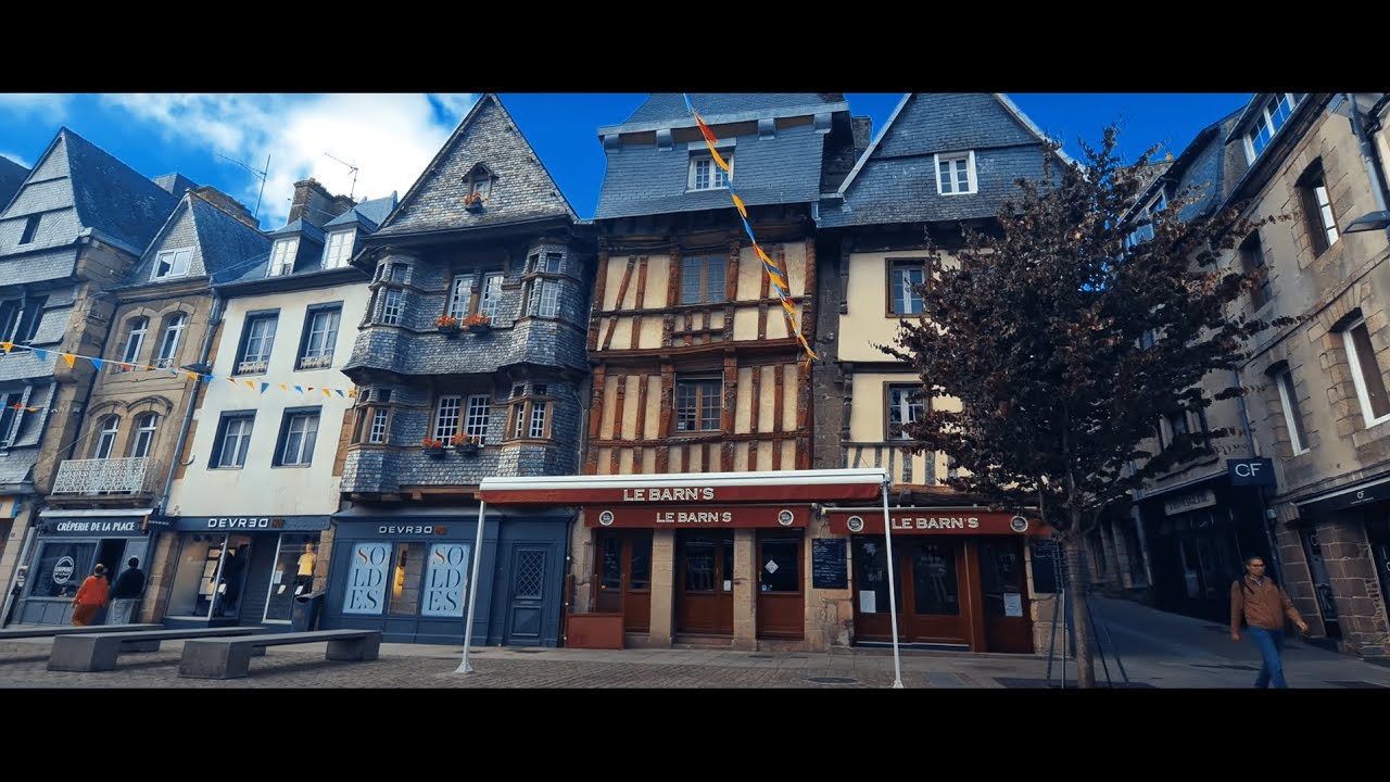 This is : LANNION 🇫🇷- 4K Cinematic montage (Bretagne, FRANCE)