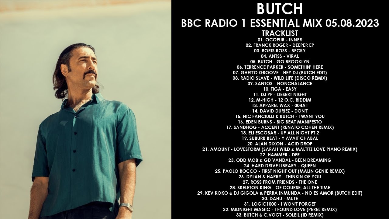 BUTCH (Germany) @ BBC Radio 1 Essential Mix 05.08.2023