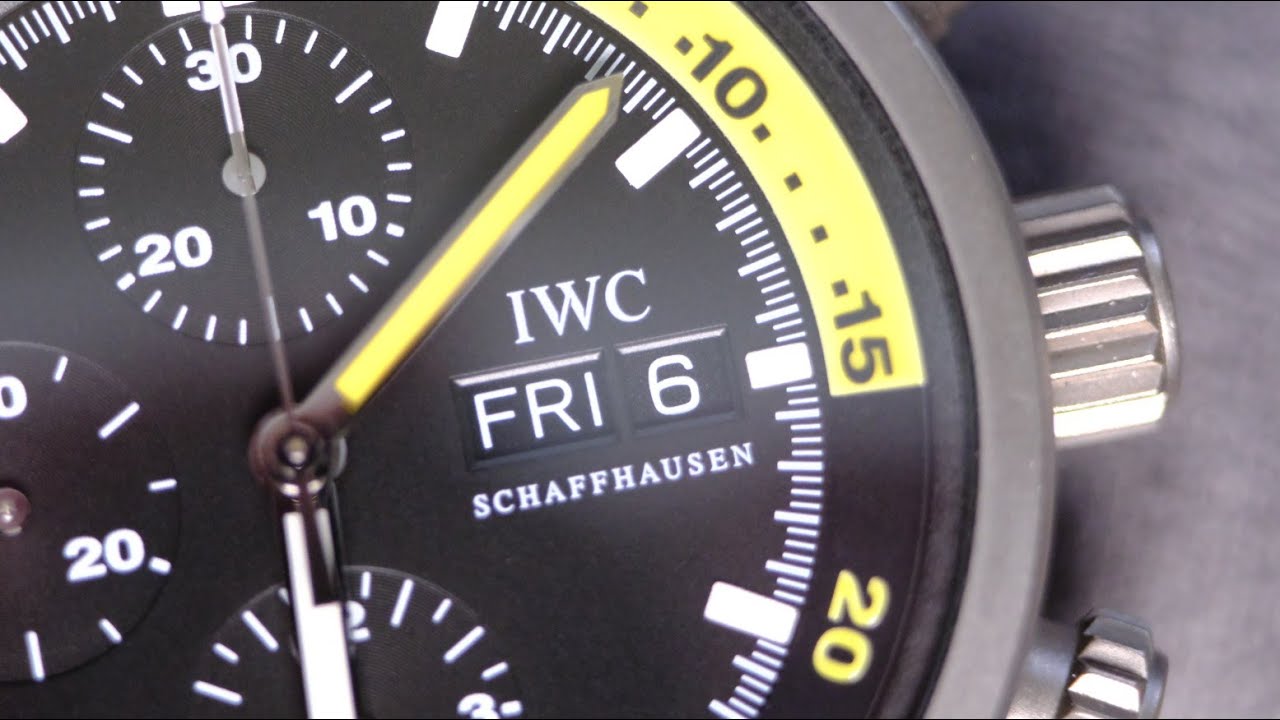 IWC Aquatimer chronograph 3719