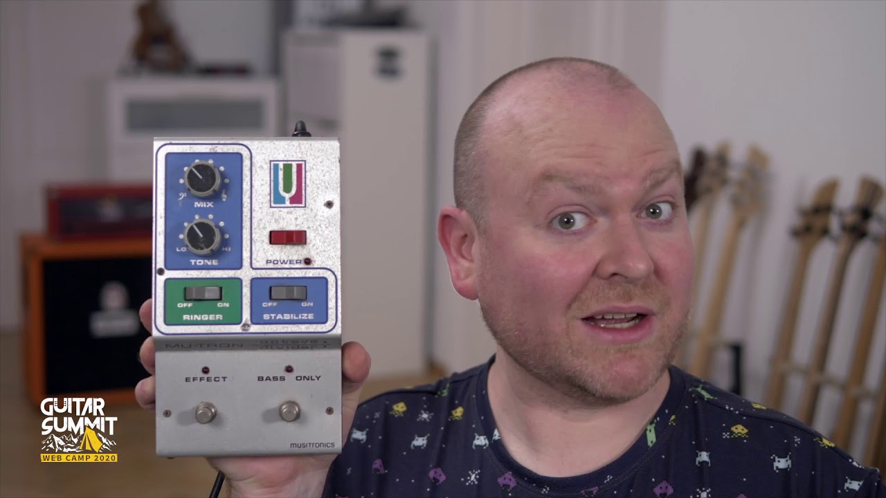 Gregor Fris &  BassTheWorld.com: The weirdest bass pedals @ Guitar Summit Web Camp 2020