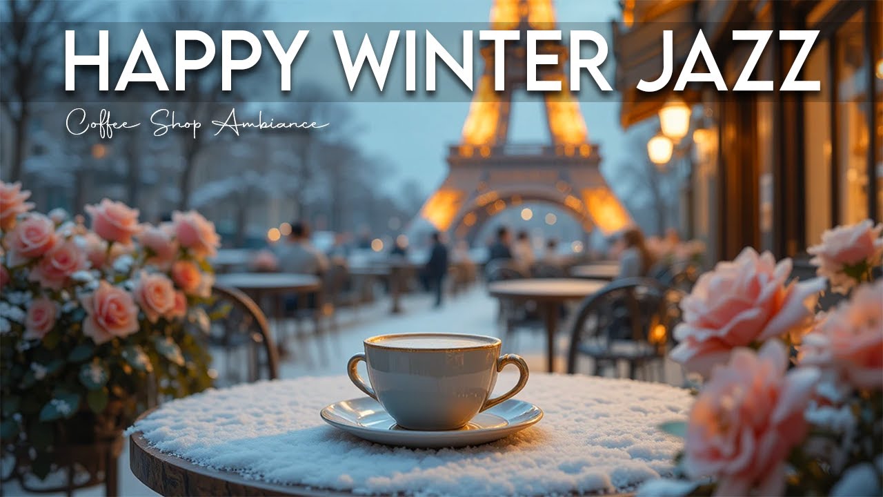 Happy Winter Jazz 🎄 January Bossa Nova Instrumental & Relaxing Jazz Music for Studying