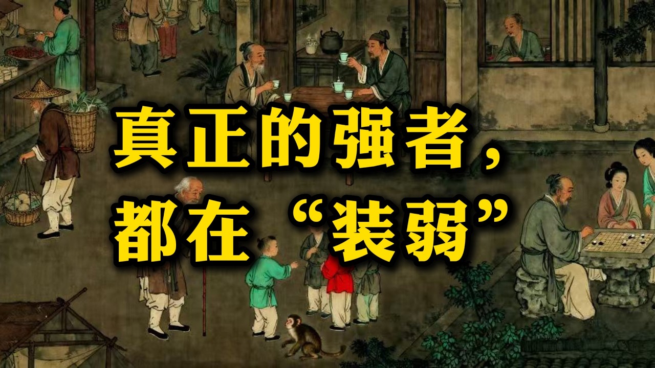 鬼谷子揭开的真相——赢的人都是装弱的人