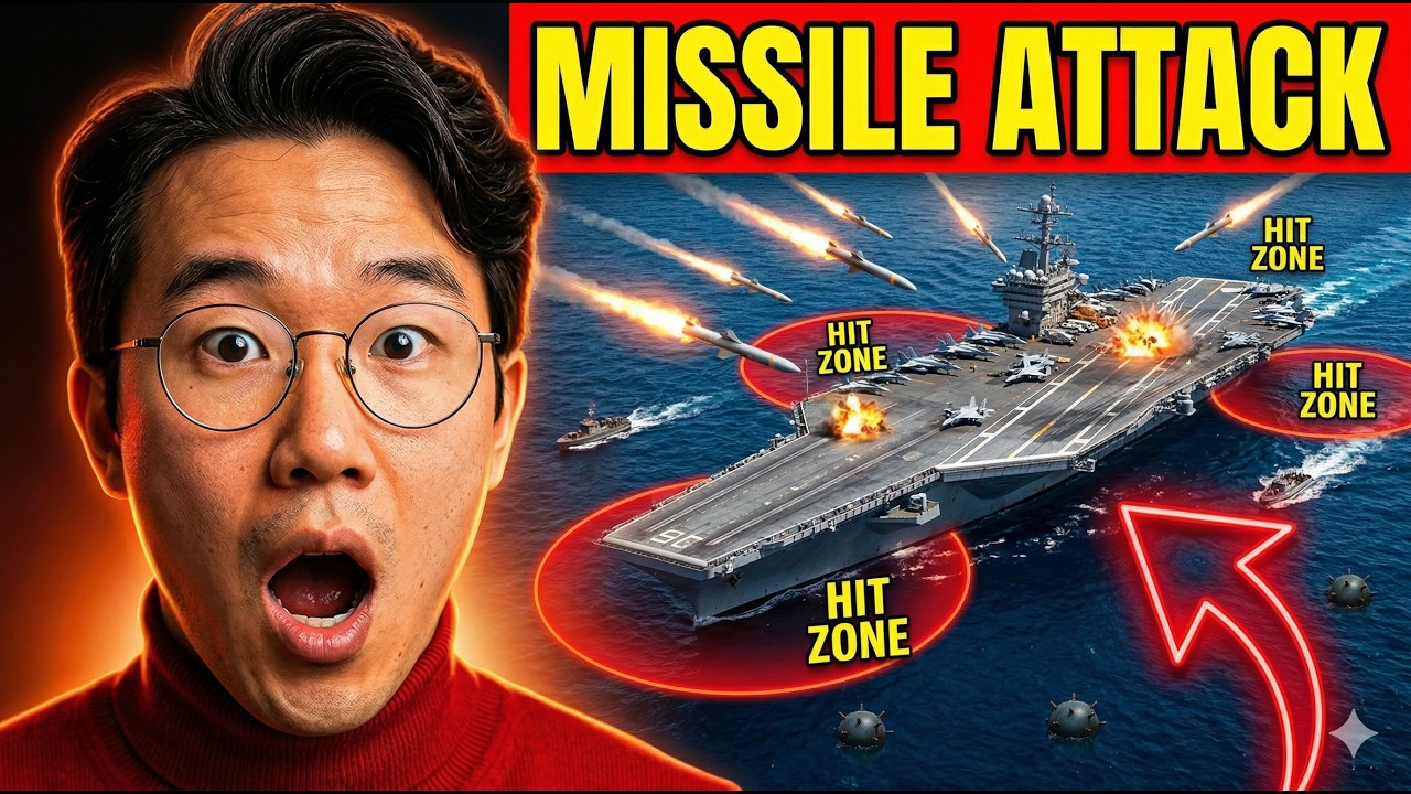 Иран нанес мощный удар по авианосцу USS Abraham Lincoln с использованием крылатых ракет береговой...