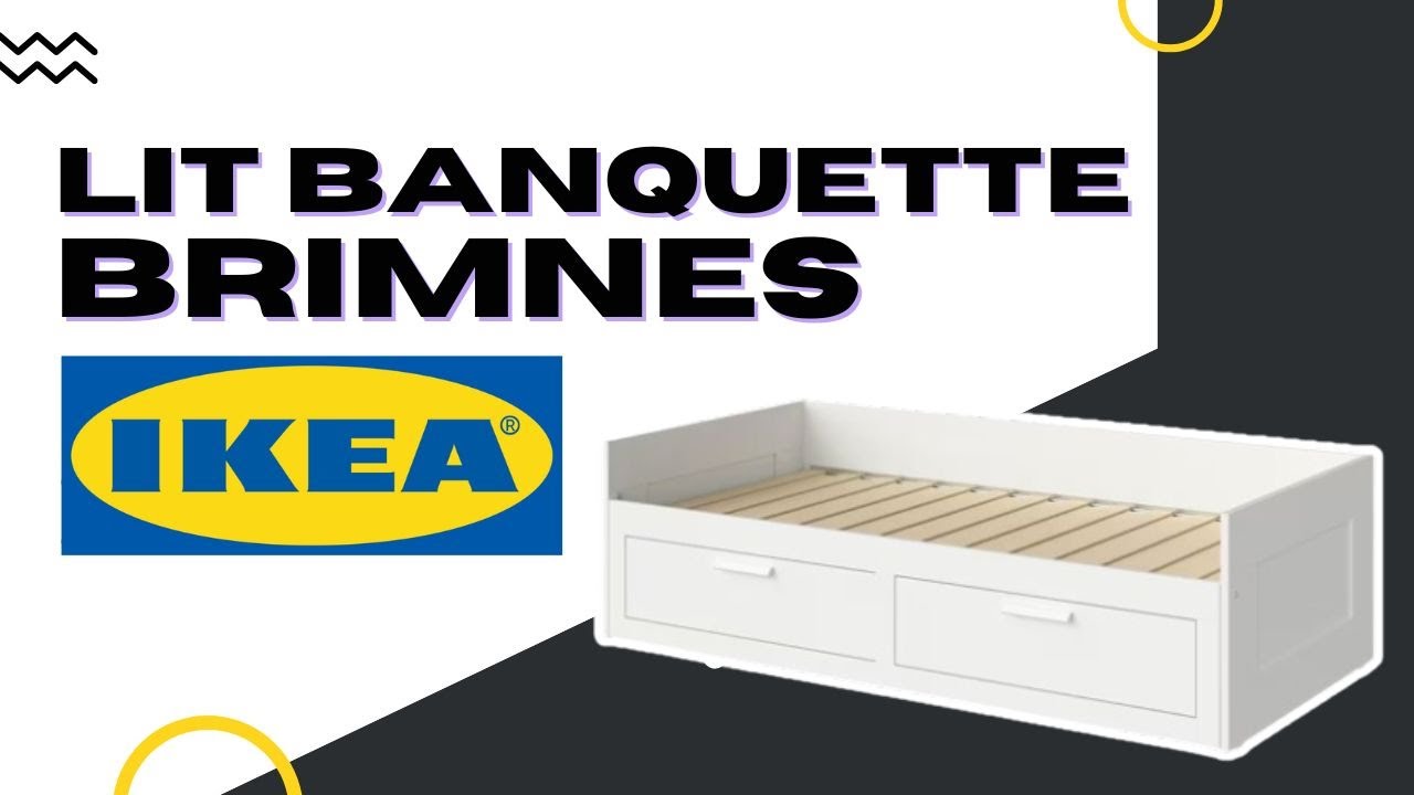 Avis lit banquette BRIMNES IKEA : Pratique ou galère ?
