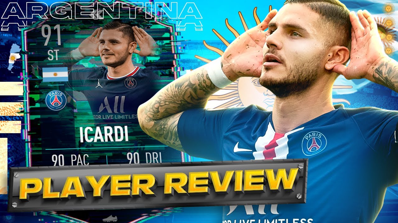 FIFA 22 | MAURO ICARDI 91 - FLASHBACK | PLAYER REVIEW I FIFA 22 ULTIMATE TEAM