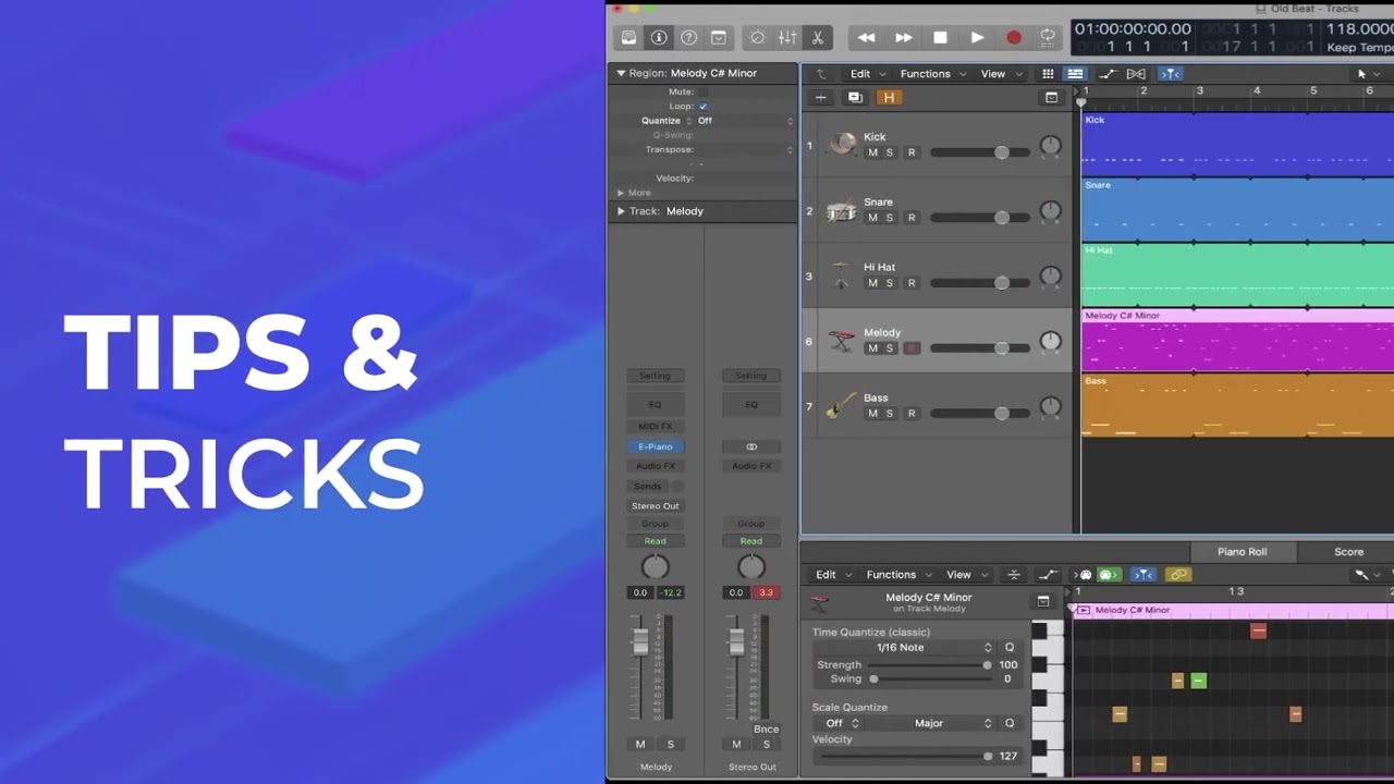 Tutorial - How To Use a Groove Builder Template with Beats You've Already Started [Logic Pro X]