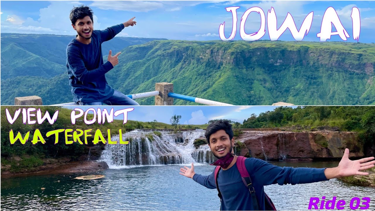 View Point & Waterfall in Jowai, Meghalaya Ride 03 😘 সন্ধিয়া হৈ গল তাতেই