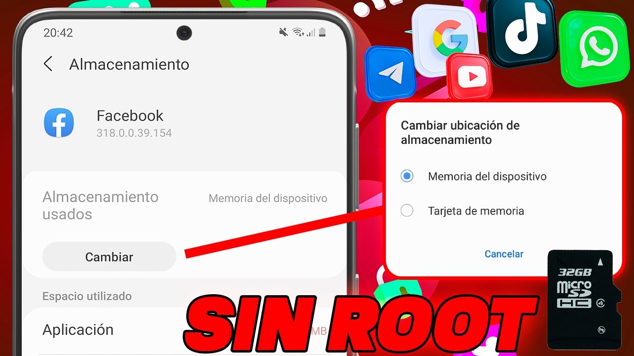 Cómo PASAR APLICACIONES A LA TARJETA SD [Debes Activar Esto]