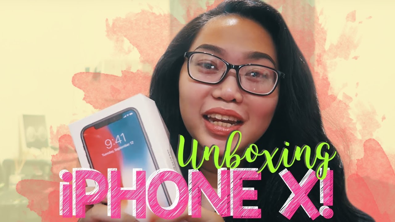 UNBOXING IPHONE X! (LINGAW-LINGAW LANG)