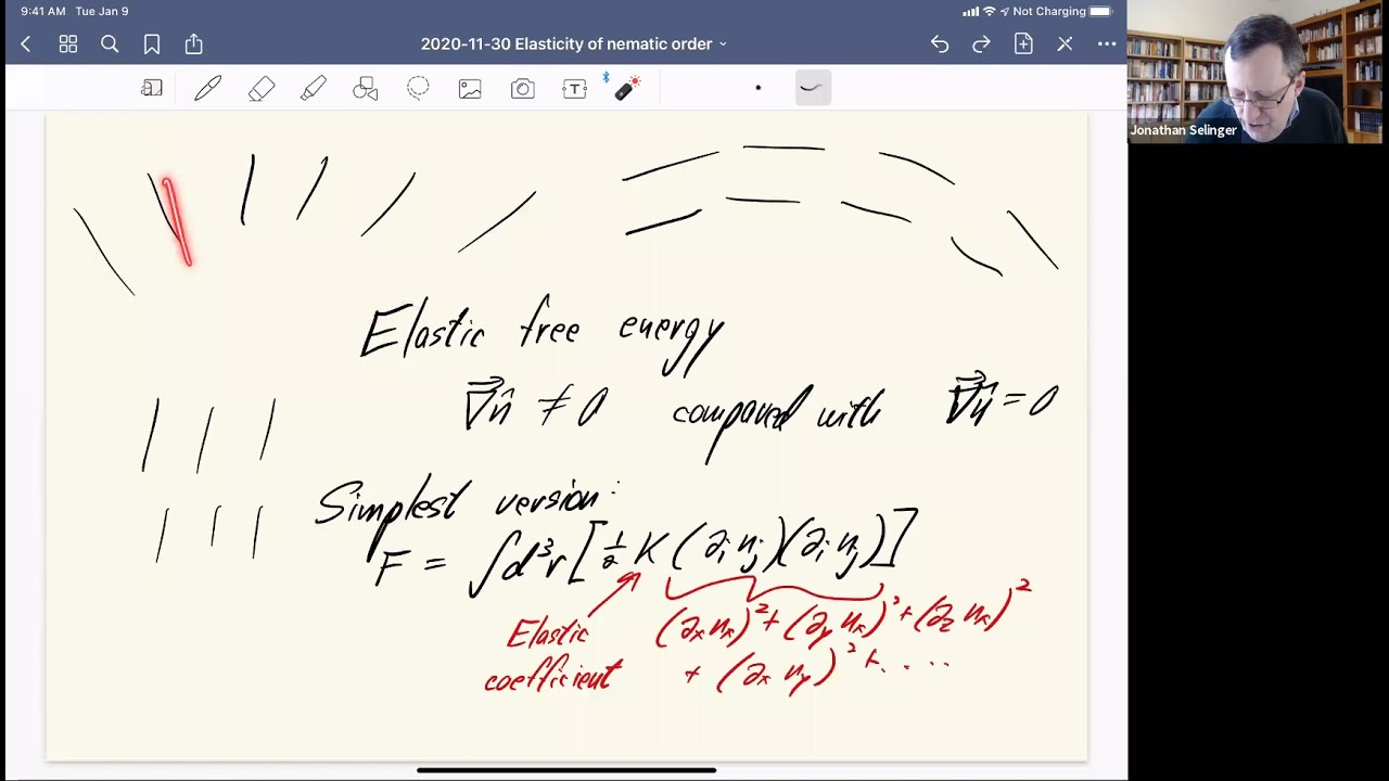 2020 11 30 Elasticity of nematic order