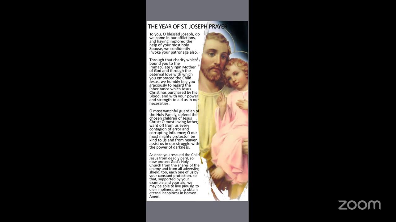 St Micheal chaplet, joyful mystries and surrender novena day 5