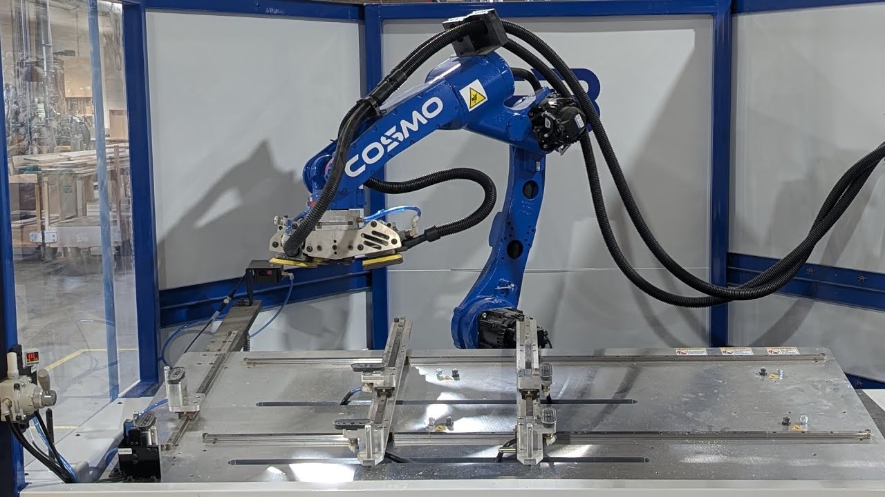 Watch Cosmo Sand 3 Solid Wood Doors – Start to Finish | Robotic Door Sanding Demo