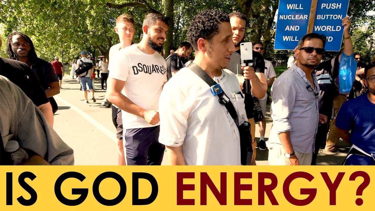 God is Energy? | Shamsi and Spiritualist at Speakers Corner