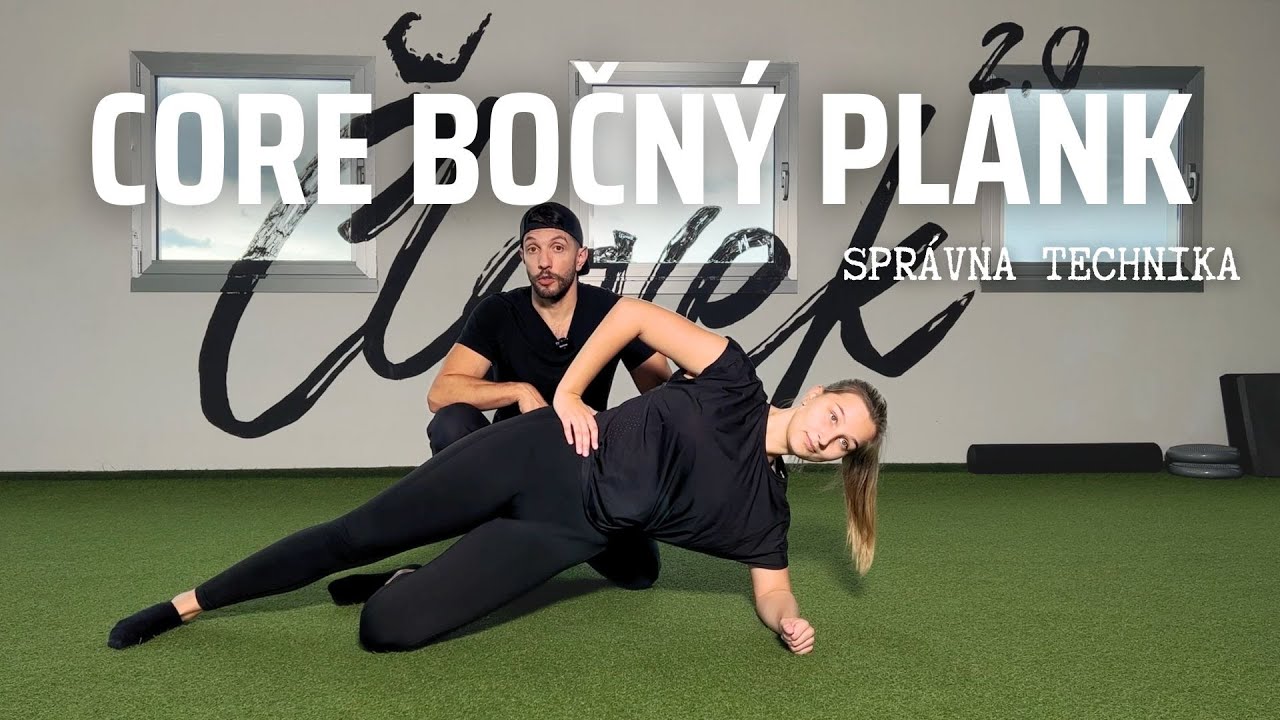 CORE - Bočný plank - technika cvičení