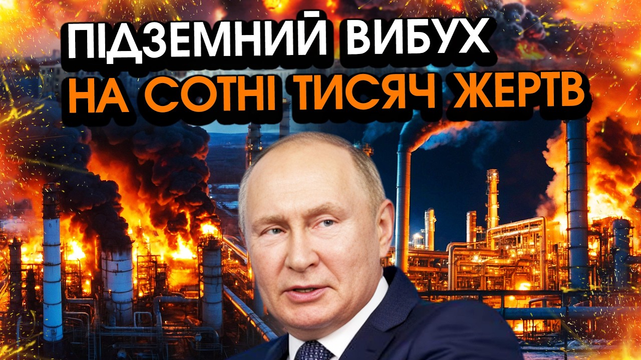 В ці секунди! Вибухнуло головне СХОВИЩЕ ГАЗУ і НАФТИ РФ! Ударна хвиля СТИРАЄ військові БАЗИ та МІСТА