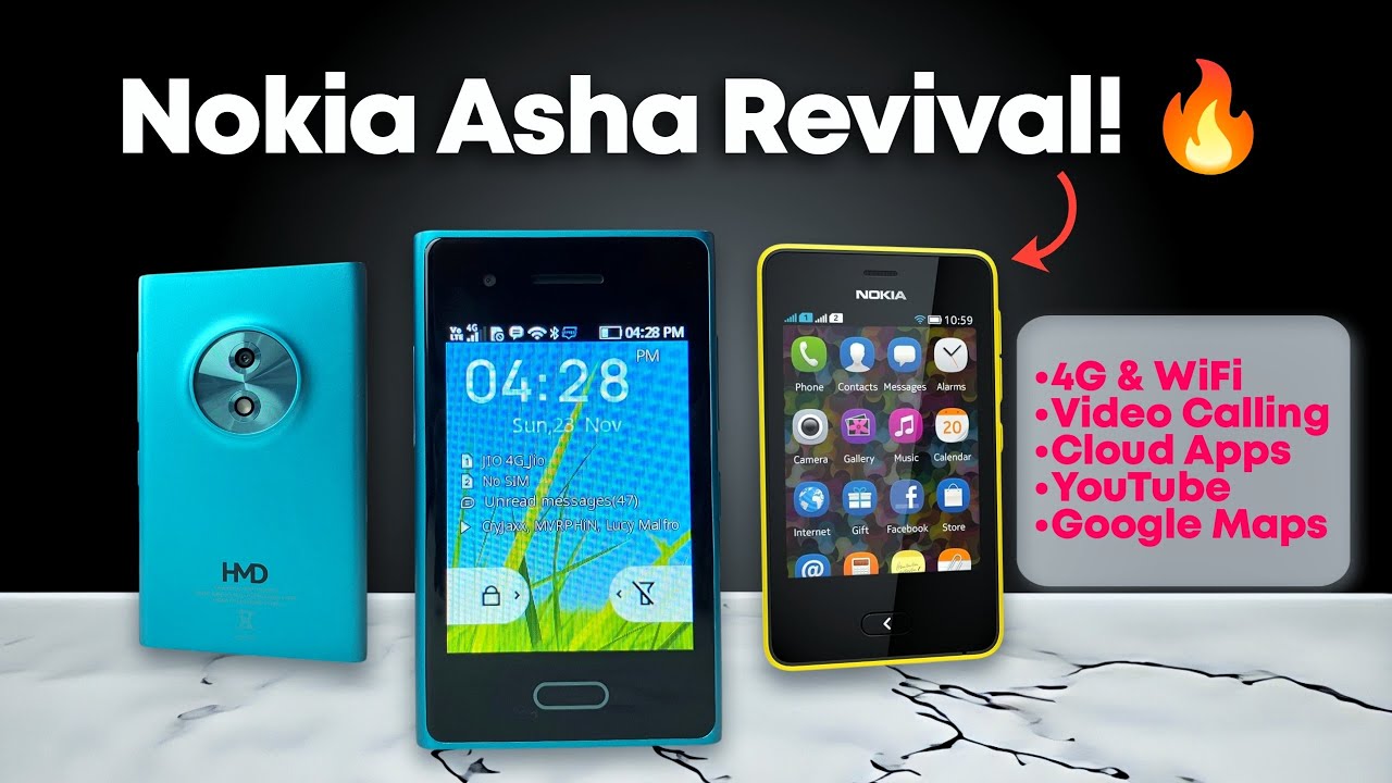 Nokia Asha вернулась? Полный обзор HMD Touch 4G.
