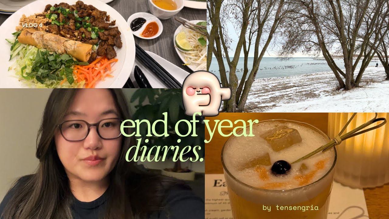 leaving ‘25 & welcoming ‘26 ☕️ ~ tibetan vlogger | toronto