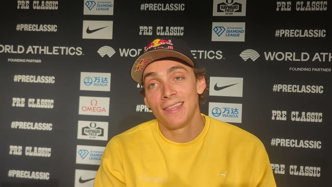 Mondo Duplantis Loves Competing at Hayward Field [Interview]