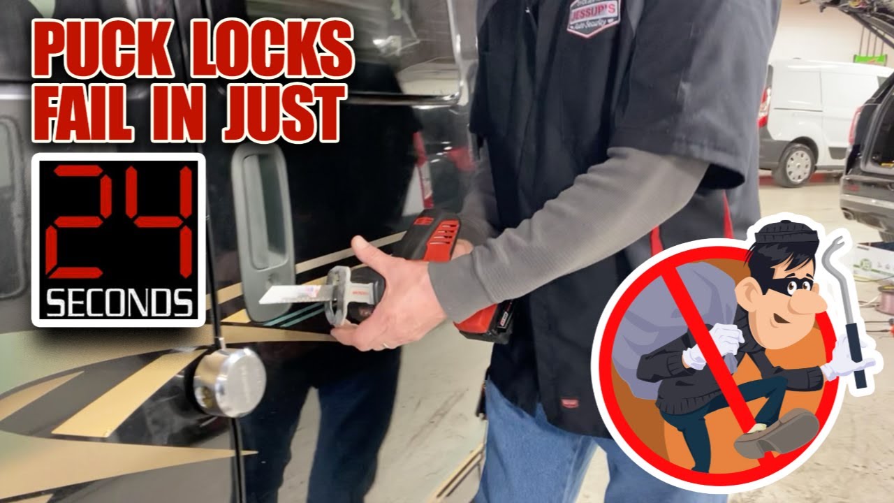 Puck Lock Bracket Cut Off in 24 Seconds