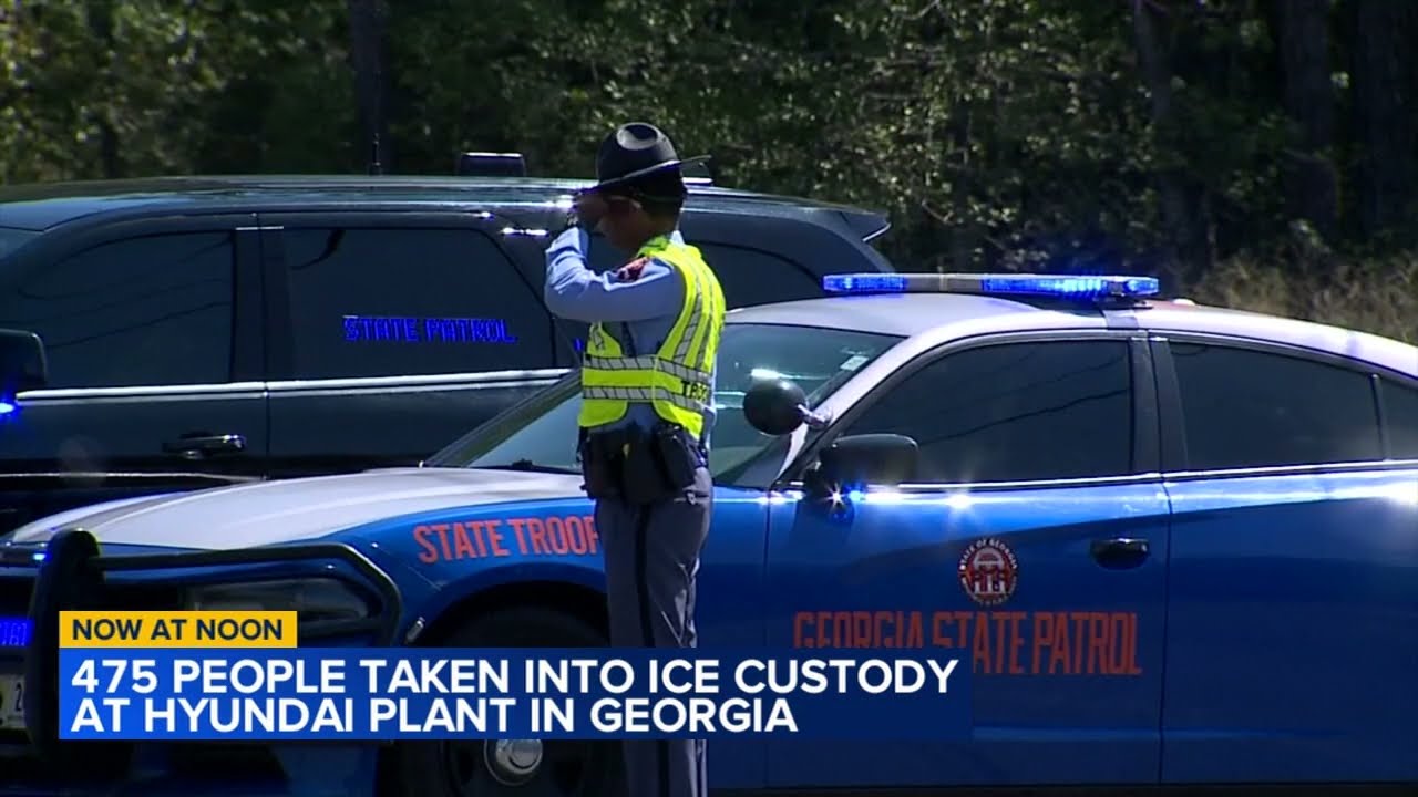 475 people taken into ICE custody at Hyundai plant in Georgia