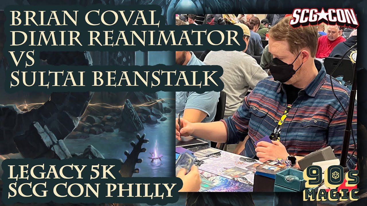 BoshNRoll Dimir Reanimator vs Sultai Beanstalk [Legacy 5K Round 2]
