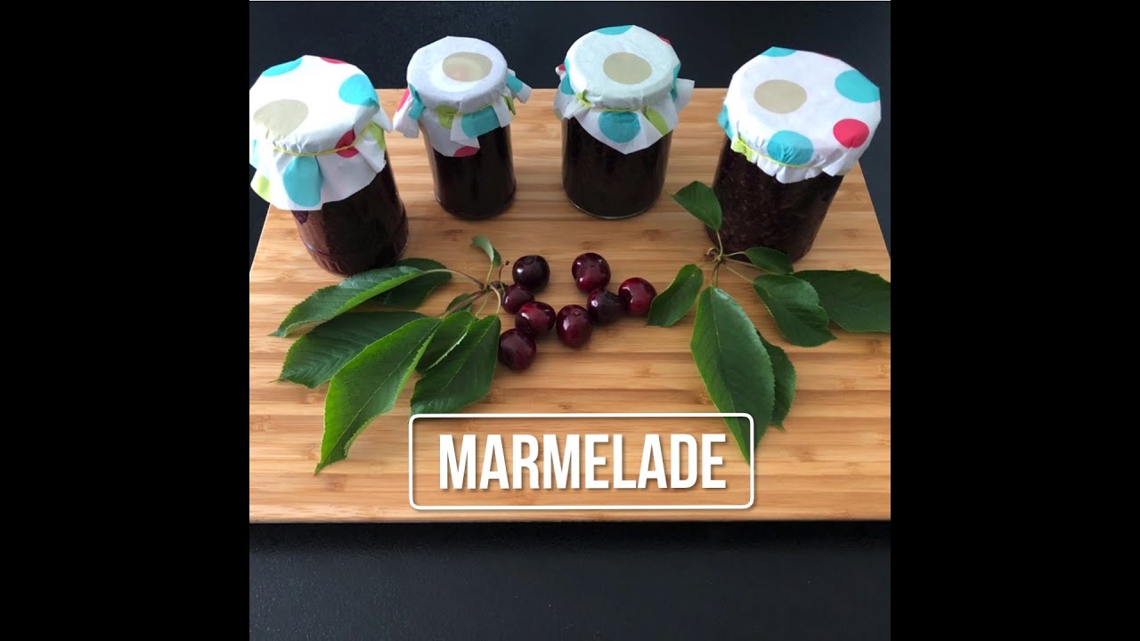 Kirschmarmelade selber machen, soo lecker und fruchtig !