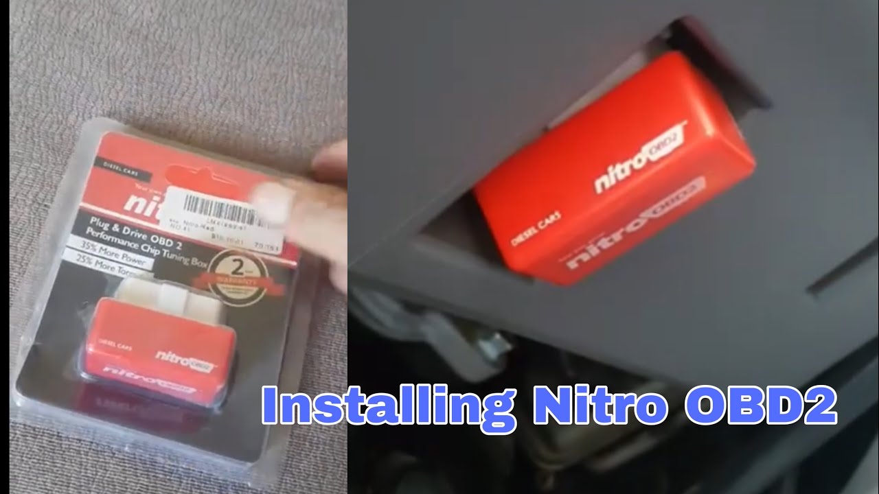 How to install nitro OBD2 to a Nissan NV350