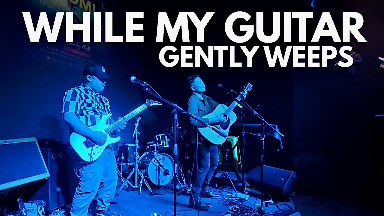 While My Guitar Gently Weeps - George Harrison Acoustic Cover by Joven Goce & Dnylcrso 
