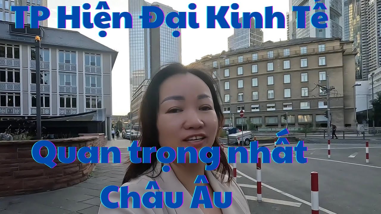 Đời sống khó khăn ở EU Frankfurt buổi chiều mùa Thu 🇩🇪