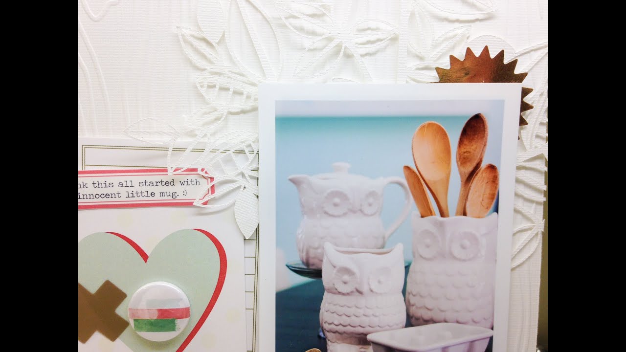 more owls Scraptastic Club TLN process video