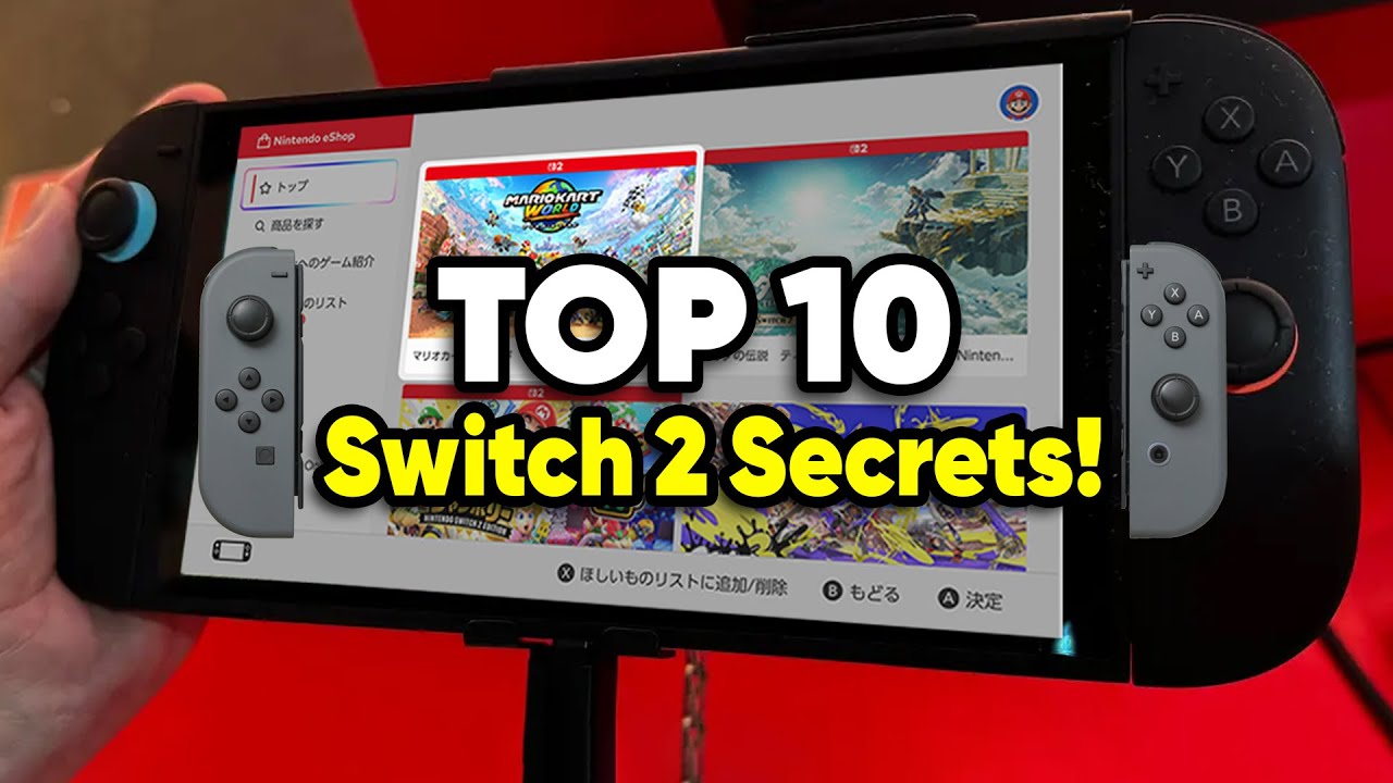 We Found 10 Switch 2 SECRETS Nintendo Didn't Want To Tell You...