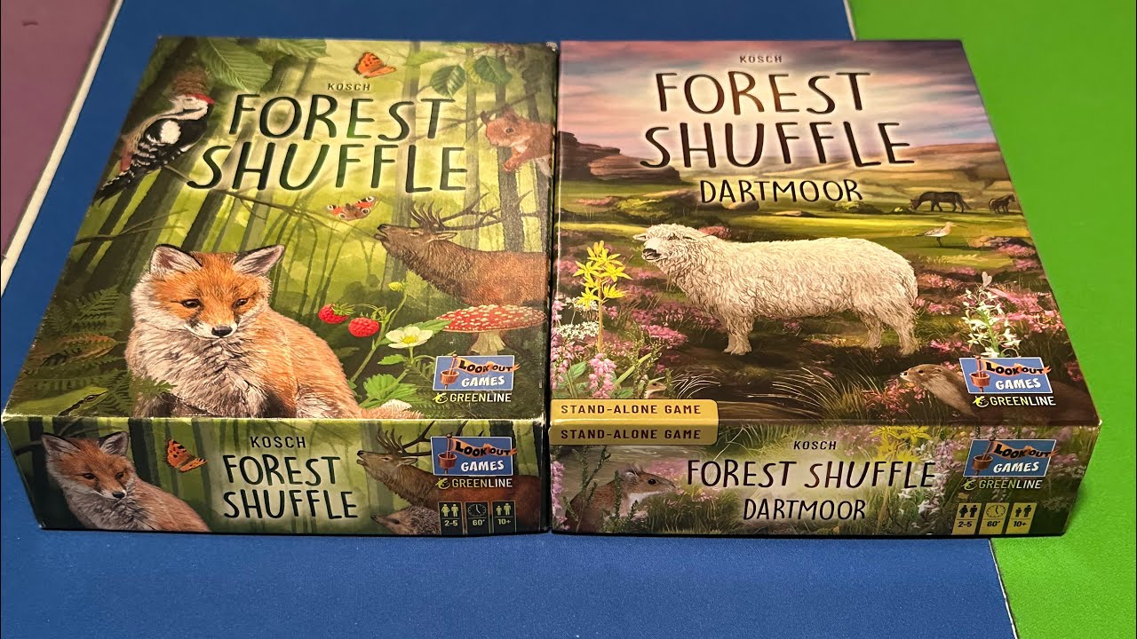 Forest Shuffle vs Forest Shuffle Dartmoor review