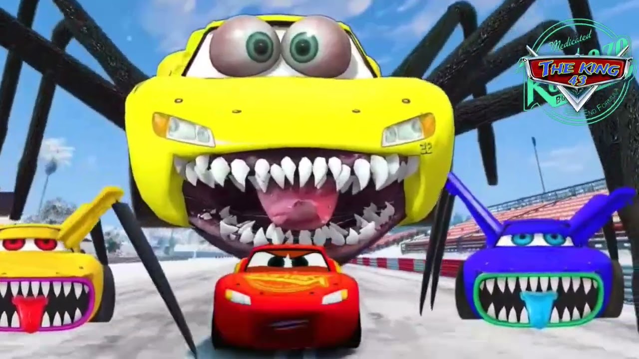 Epic Escape From The Lightning McQueen Boxy Boo Eater Monster Train Eater -Coffin Dance Song (COVER)