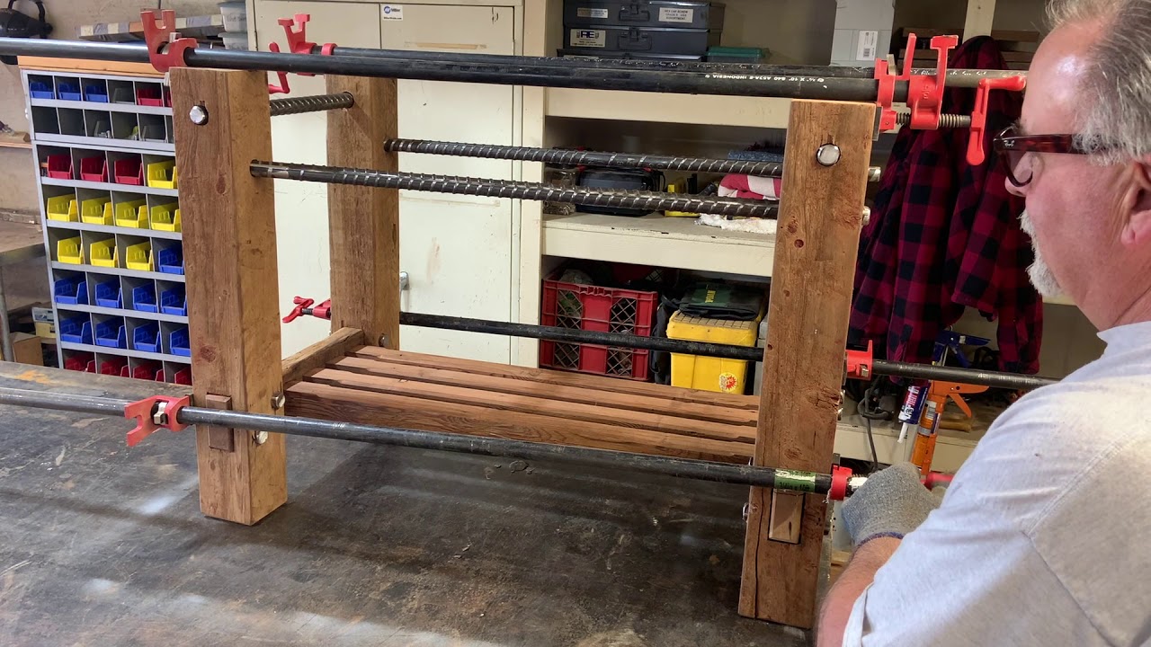 Farmhouse/Industrial/Rustic Reclaimed Redwood Bathroom Vanity Build