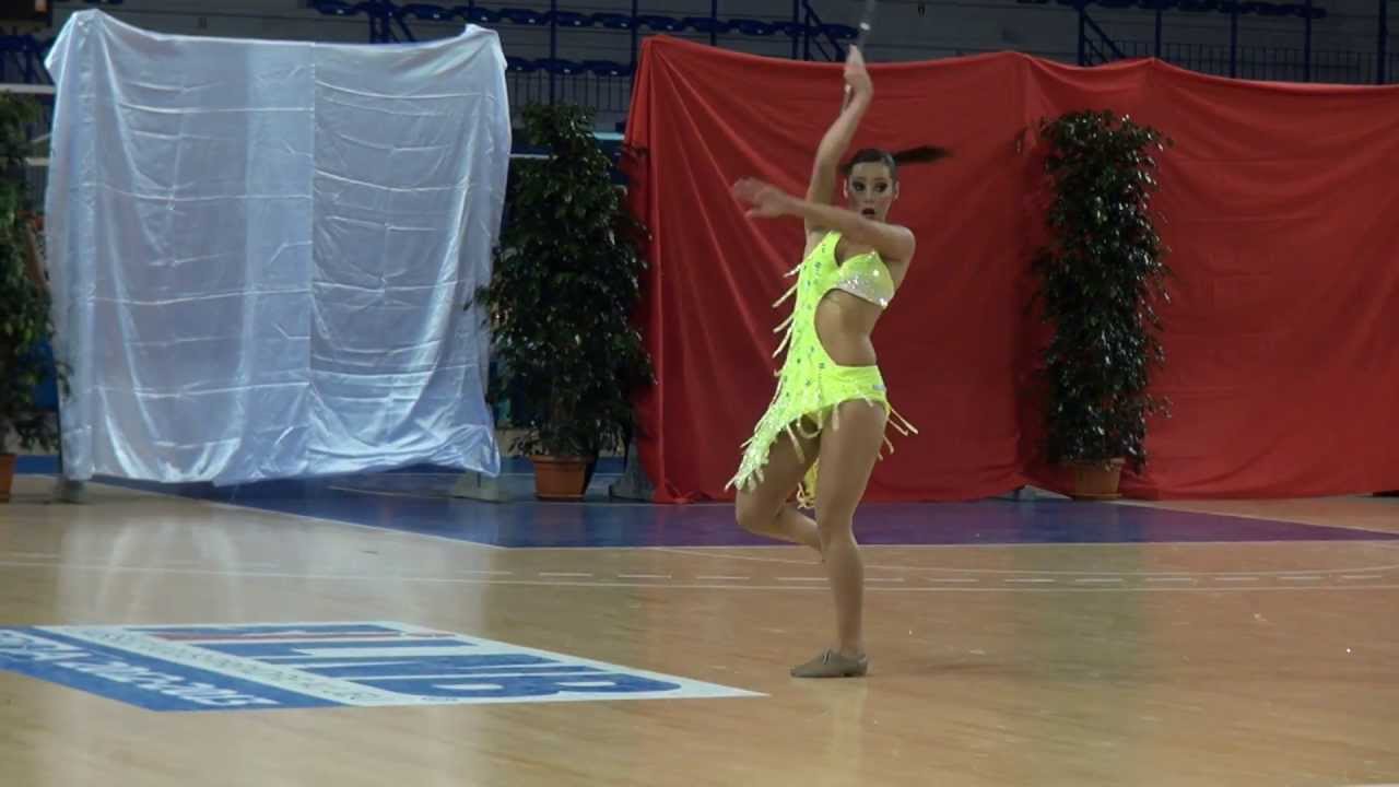 Sabrina PEAN - 3ème au Championnat de France Senior Elite N1 2013 de Twirling Bâton