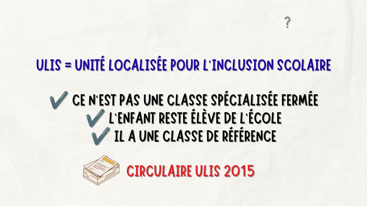Les droits des enfants en situation de handicap à l école 🏫