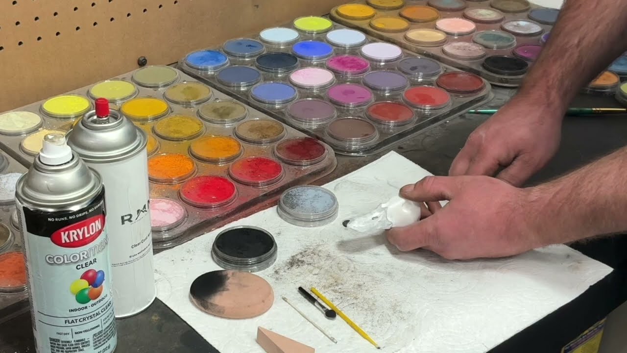 Использование и нанесение пастелей Pan Pastels - RMM Taxidermy Supply