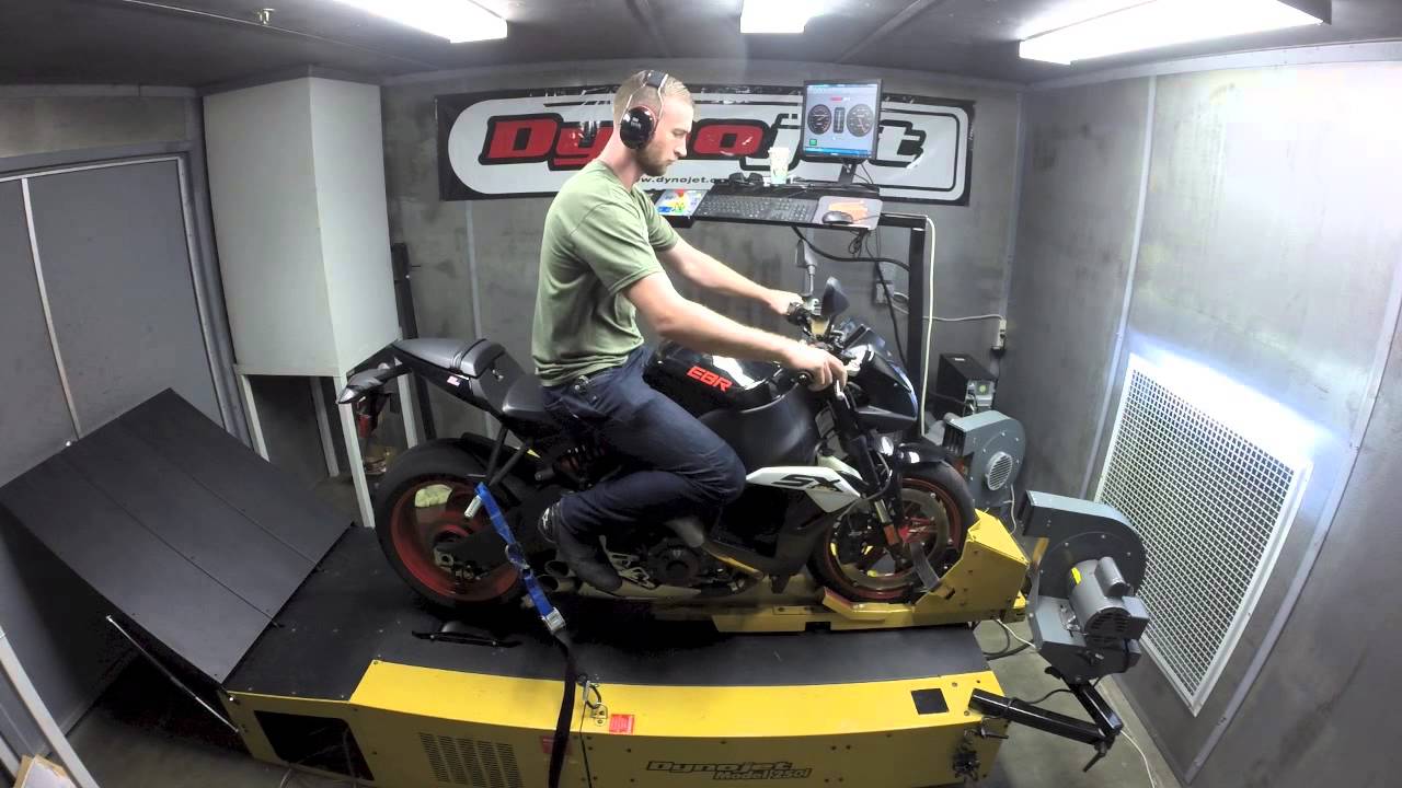 DYNO RUN VIDEO: 2014 EBR 1190SX