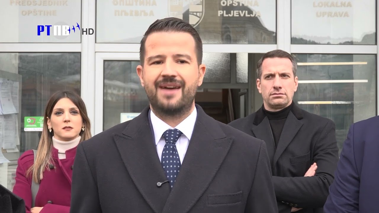 TV Pljevlja - Predsjedink Milatović i predsjednik op&scaron;tine Pljevlja Vrane&scaron; 27.11.2025