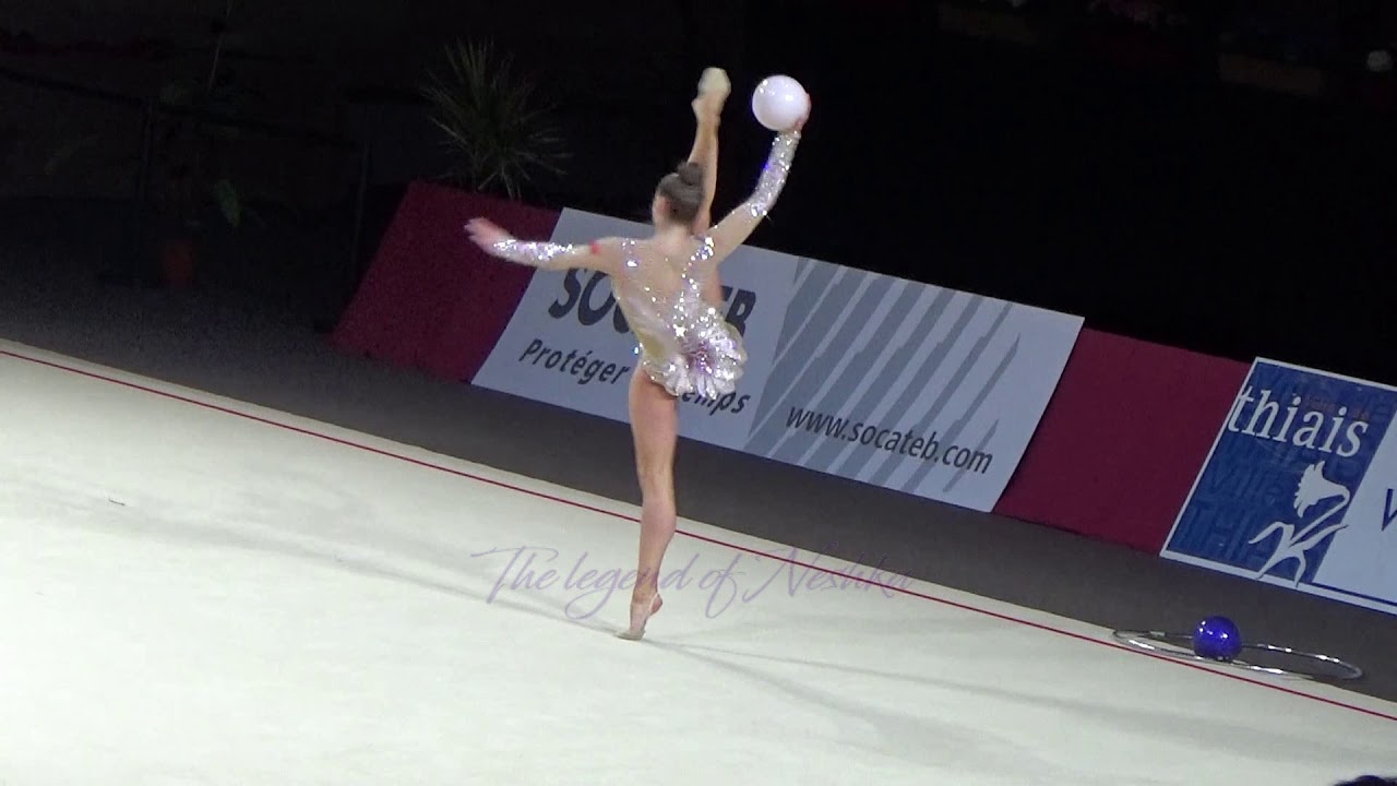 Katsiaryna HALKINA (BLR) ball - 2019 Thiais EF