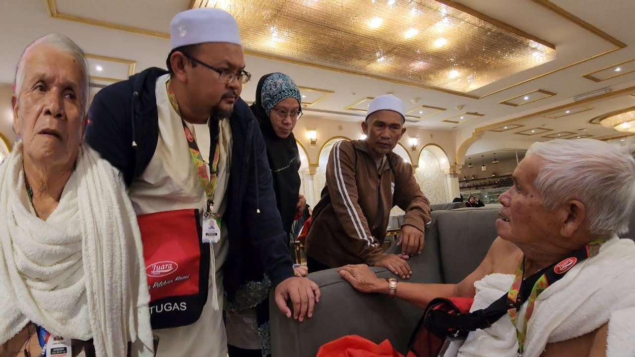 JAM 5 SUBUH DI SANGKA MAGRIB KAKEK DARI🇲🇾 PANIK SENDIRIAN TERPISAH DGN KAWAN SETELAH SELESAI UMROH