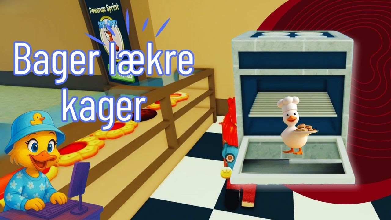 Bager kager til hekse og aliens // Bakery Simulator // Roblox Dansk