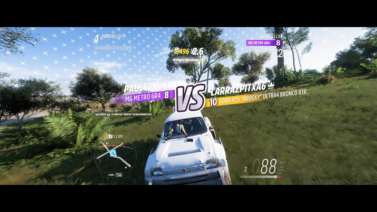 Forza Horizon 5 - Eliminator (Вышибала) | 2 Games - Aerodromo Wins