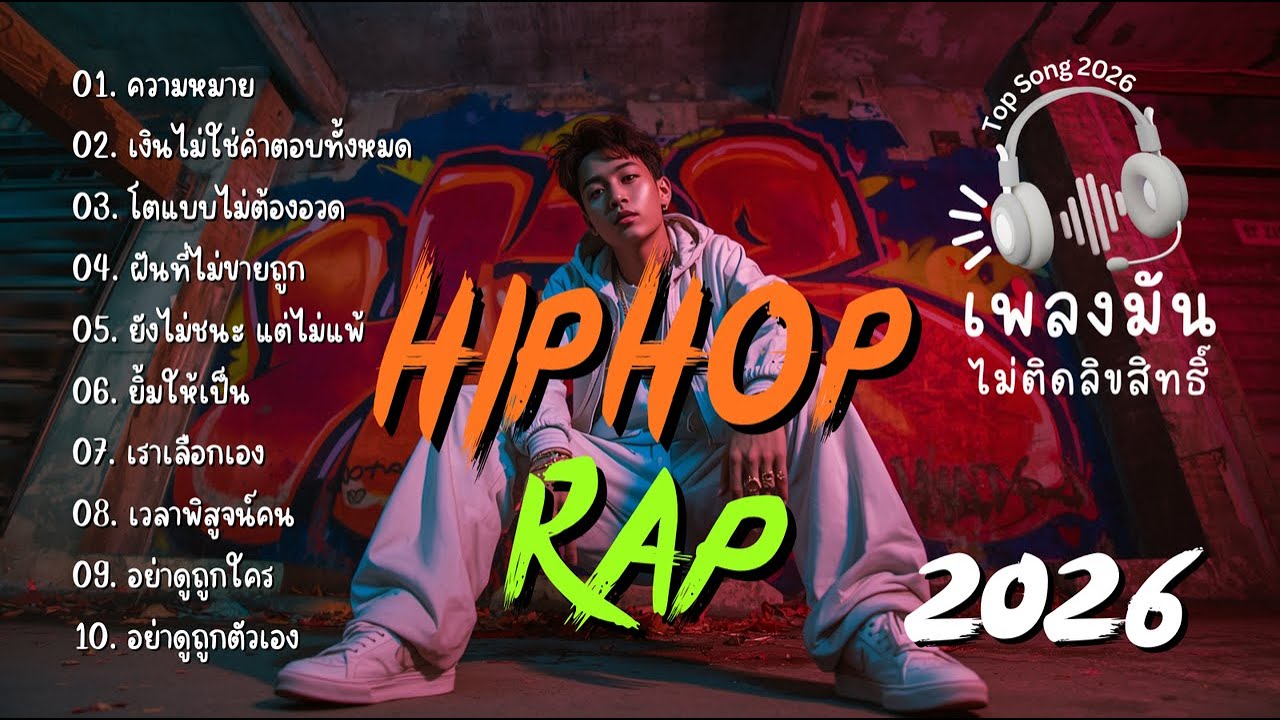 Hip Hop Rap 2026 🔥 เพลงใหม่ เพลงมันๆ | เพลงฮิตมาแรง | ไม่ติดลิขสิทธิ์
