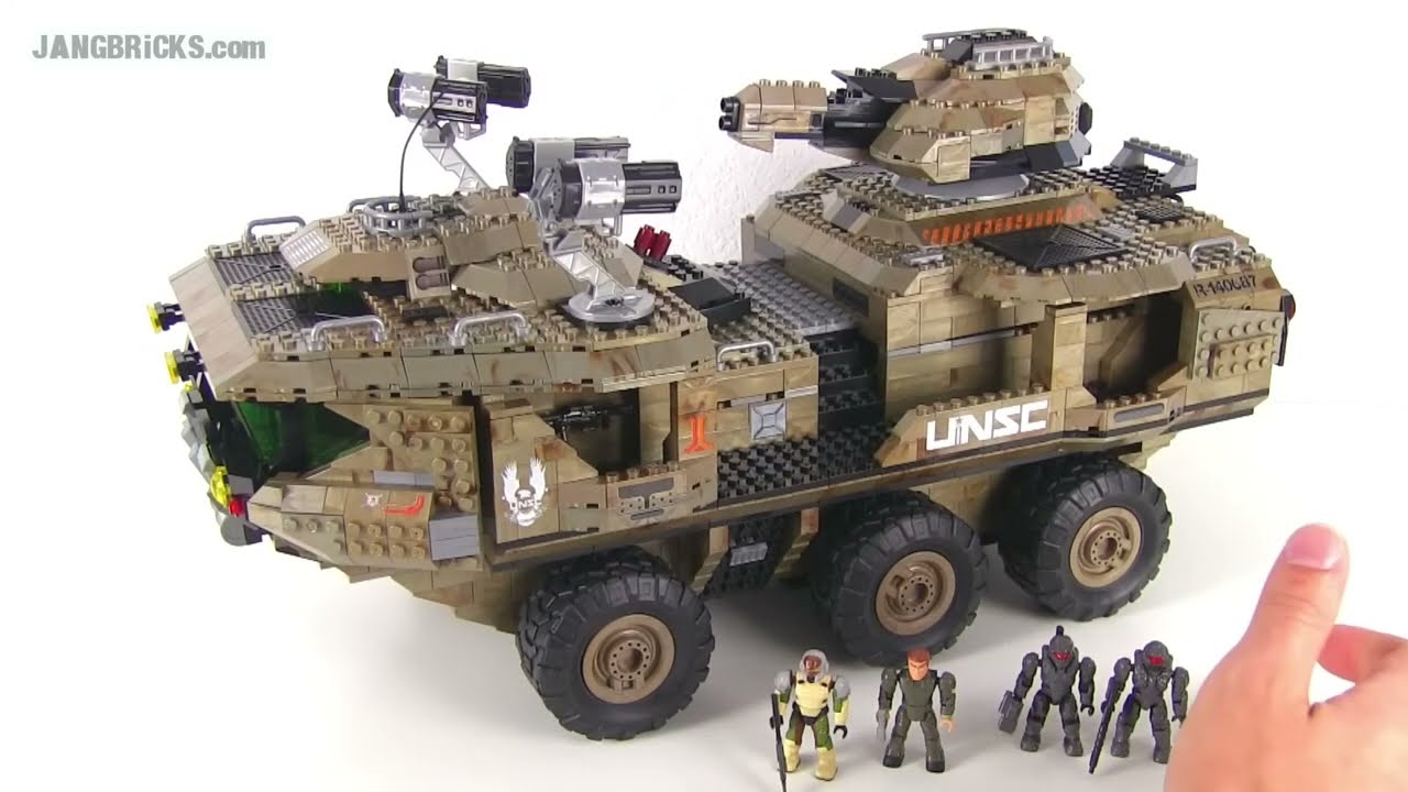 Обзор набора Mega Bloks Halo Mammoth! 20131028
