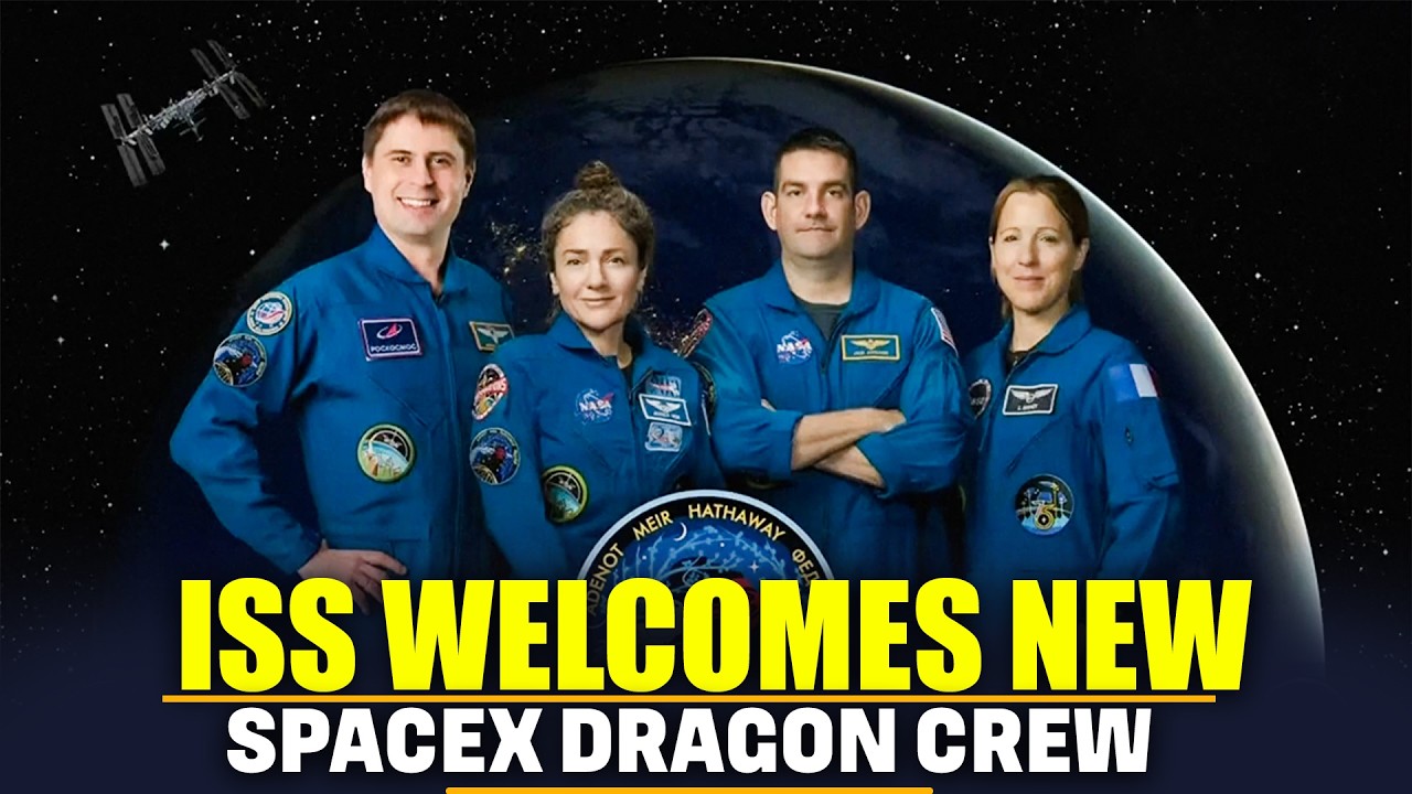 LIVE: SpaceX Dragon docks with ISS carrying four astronauts on science mission to orbit lab